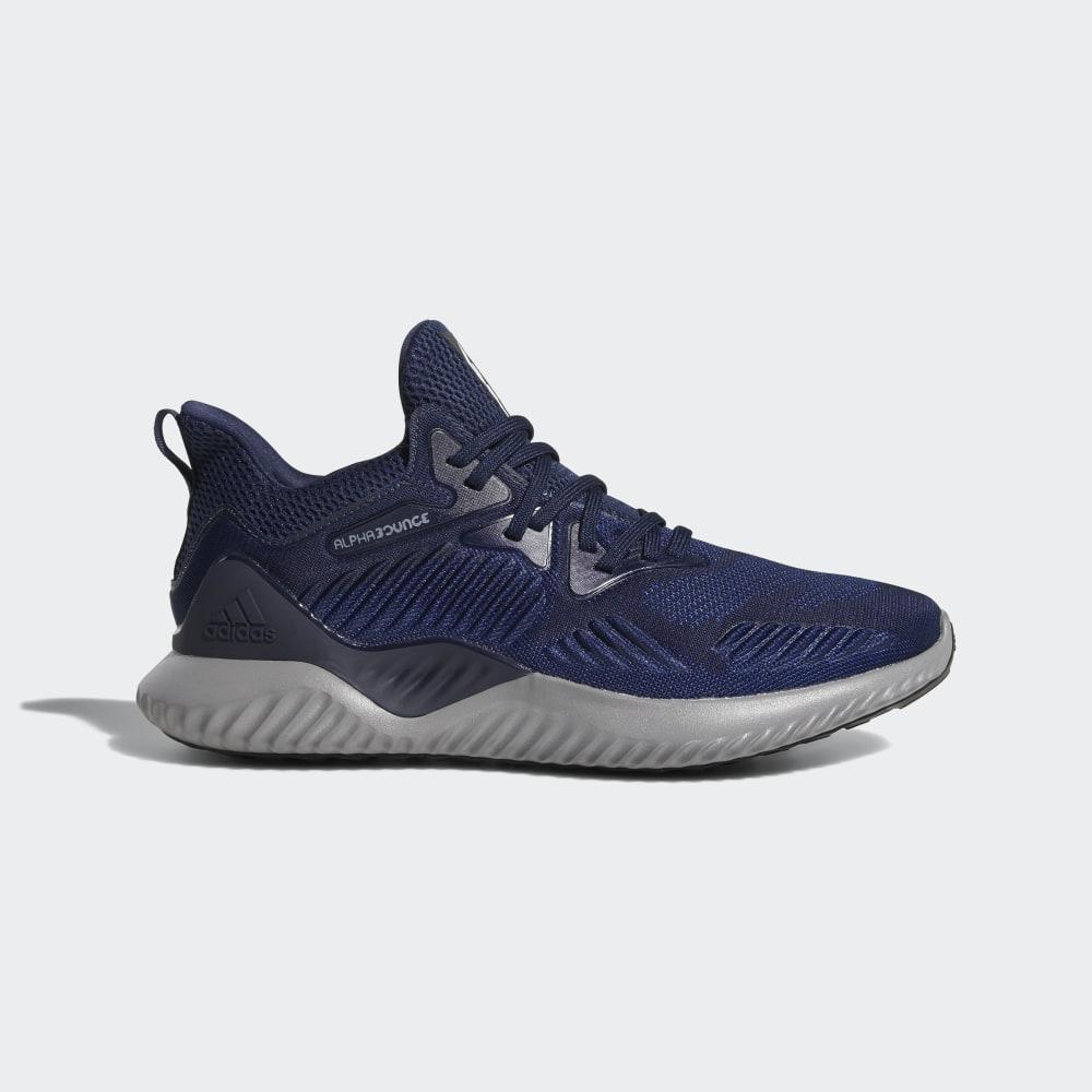Adidasi Alergare Adidas Alphabounce Beyond Team Barbati Romania - Bleumarin/Albi/Negrii B37228